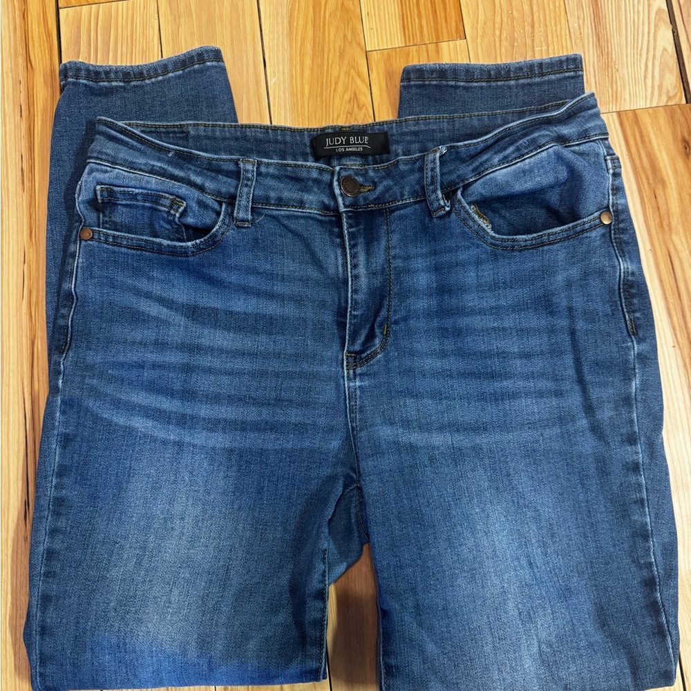 Judy Blue Women's Dark Blue Straight Leg Jeans 31